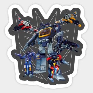 Masterpiece Soundwave and Cassettes Sticker